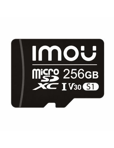 Memoria MicroSD IMOU 256 GB Clase 10 Videovigilancia, referencia ST2-256-S1, vista frontal
