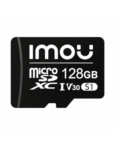 Memoria MicroSD IMOU 128 GB Clase 10 Videovigilancia, referencia ST2-128-S1, vista frontal