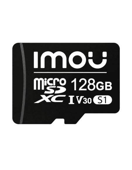 Memoria MicroSD IMOU 128 GB Clase 10 Videovigilancia, referencia ST2-128-S1, vista frontal