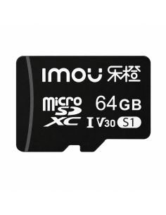 Memoria MicroSD IMOU 64 GB Clase 10 Videovigilancia, referencia ST2-64-S1, vista frontal