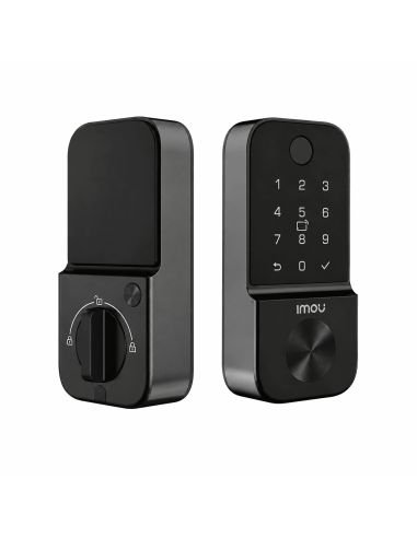 Cerradura Inteligente 50 Huellas WiFi, referencia ASL-CUBO1-KD, vista frontal