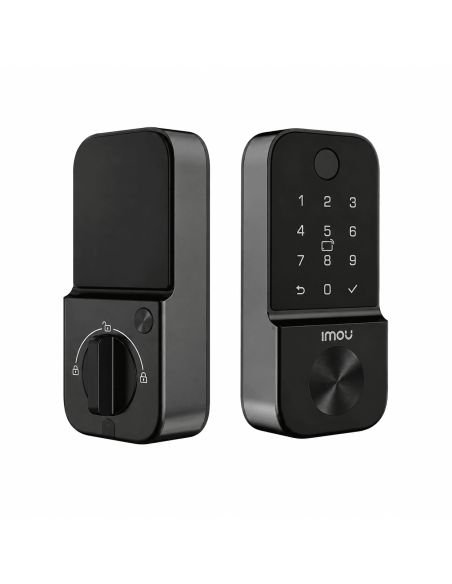 Cerradura Inteligente 50 Huellas WiFi, referencia ASL-CUBO1-KD, vista frontal