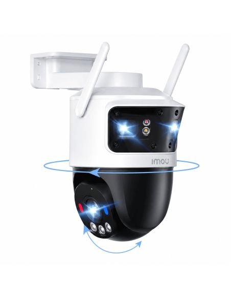 Cámara WiFi IMOU Cruiser Triple 11MP IP66, referencia IPC-S7UN-11M0WED-IMOU, vista en ángulo