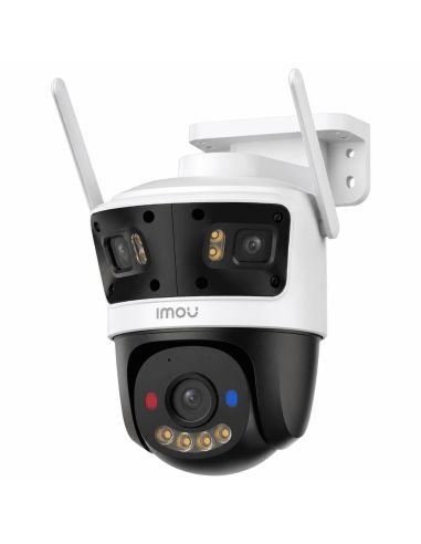 Cámara WiFi IMOU Cruiser Triple 11MP IP66, referencia IPC-S7UN-11M0WED-IMOU, detalle de conectores y puertos