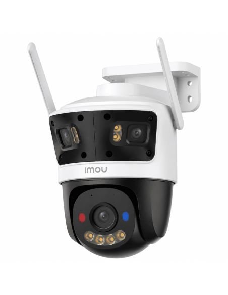 Cámara WiFi IMOU Cruiser Triple 11MP IP66, referencia IPC-S7UN-11M0WED-IMOU, detalle de conectores y puertos