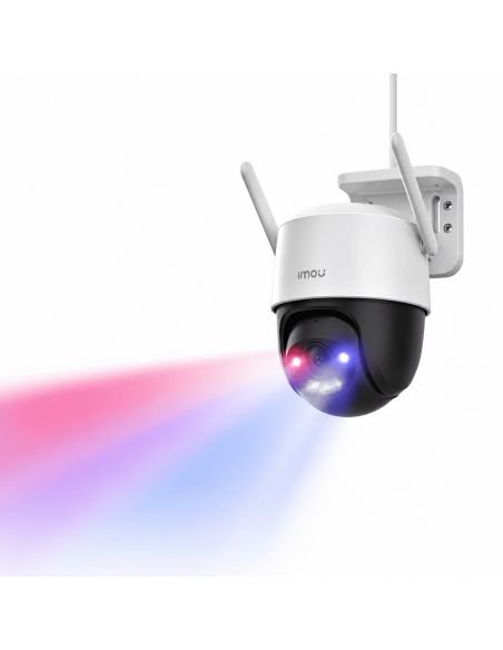Cámara WiFi IMOU Cruiser SC 3MP PT Disuasion Activa, referencia IPC-K7FN-3V0W-IMOU, vista en ángulo