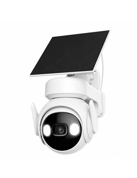 Cámara IMOU Cellgo PT 3MP Solar, referencia KIT-IPC-K9ECN-3T0WE-FSP008, vista en ángulo
