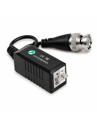 Video Balun Pasivo 5MP por UTP CVI TVI AHD Sin Fuente, referencia VB5MP, vista frontal