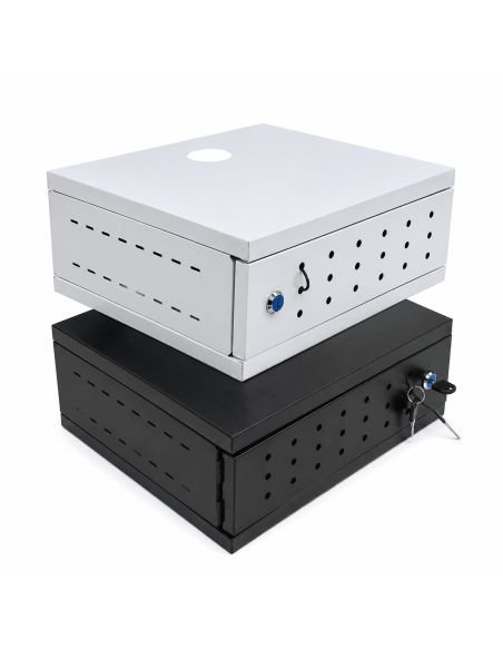 Gabinete Metalico Baby para DVR 33x33x16.5 cm, referencia GABINETE-BEBY, vista frontal