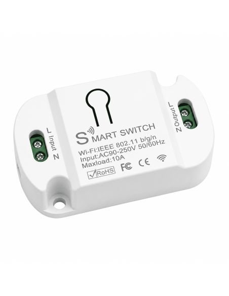 Interruptor Inteligente WiFi Smart Switch Tuya, referencia 760511, vista frontal