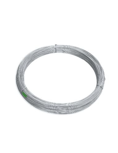Alambre Galvanizado Cerco Eléctrico Cal 14 25kg 960m, referencia ACC25-25KG, detalle de conectores y puertos