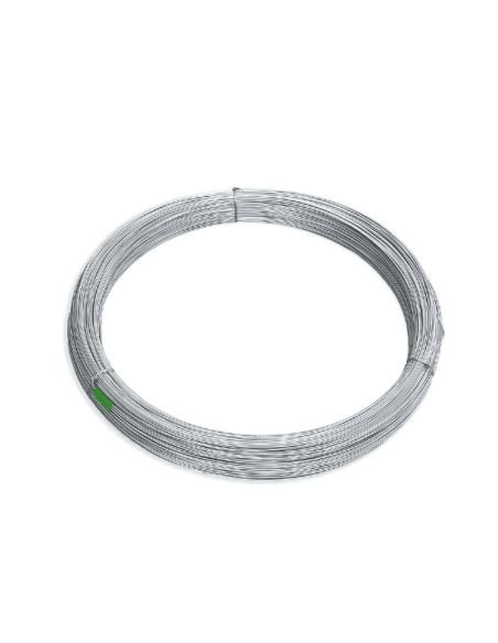 Alambre Galvanizado Cerco Eléctrico Cal 14 25kg 960m, referencia ACC25-25KG, detalle de conectores y puertos