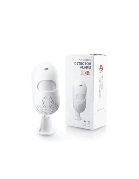 Sensor Movimiento PIR WiFi Tuya Smart Sin Panel, referencia CT20W, vista frontal