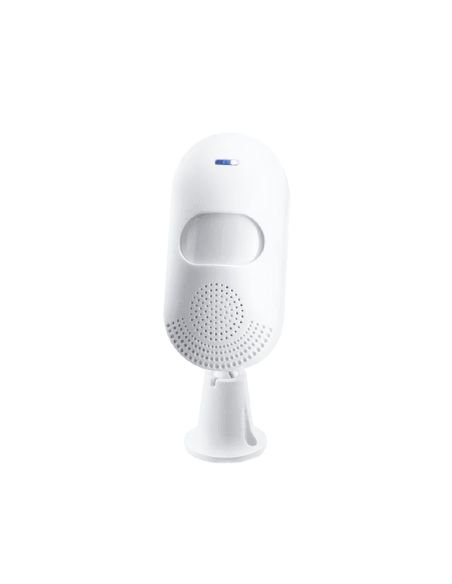 Sensor Movimiento PIR WiFi Tuya Smart Sin Panel, referencia CT20W, vista en ángulo