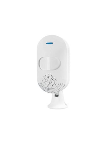 Sensor Movimiento PIR WiFi Tuya Smart Sin Panel, referencia CT20W, detalle de conectores y puertos
