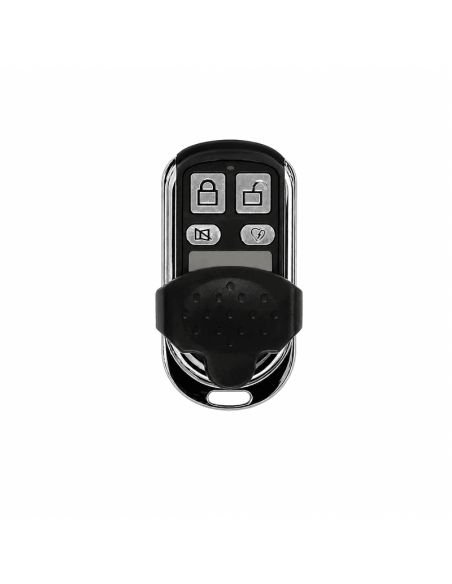 Control Remoto Hagroy 4 Teclas 100m 433MHz, referencia HG-H4KB-100M, vista en ángulo