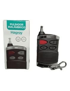Control Remoto Hagroy 4 Botones 500m Programables, referencia HG-H4KB-500M, vista frontal 2