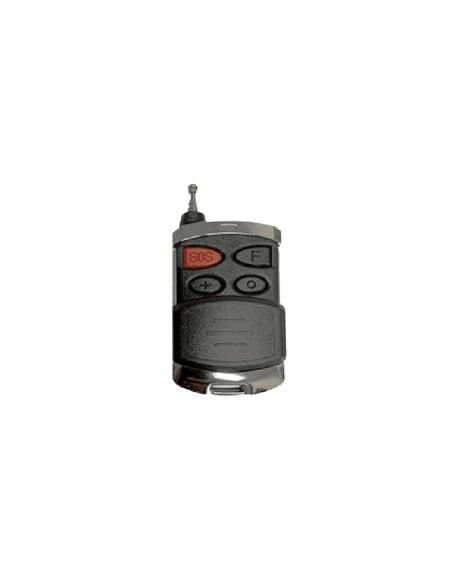Control Remoto Hagroy 4 Botones 500m Programables, referencia HG-H4KB-500M, detalle de conectores y puertos
