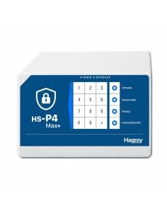 Panel de Alarma Hagroy 6 Zonas Inalambricas iHagroy, referencia HG-HSP4-MAX, vista frontal