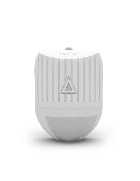 Detector Movimiento Infrarrojo 18m Antimascotas 10kg, referencia HG-MC18M, vista en ángulo