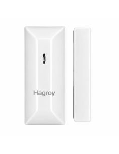 Contacto Magnético Inalámbrico Hagroy 433MHz Puertas, referencia HG-MD210R, vista frontal