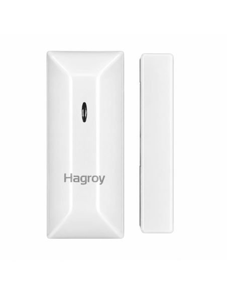 Contacto Magnético Inalámbrico Hagroy 433MHz Puertas, referencia HG-MD210R, vista frontal
