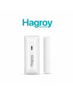 Contacto Magnético Inalámbrico Hagroy 433MHz Puertas, referencia HG-MD210R, vista frontal 2