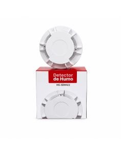 Detector de Humo 2 y 4 Hilos EN54-7 CE RoHS ABS, referencia HG-SDM4-2, detalle de conectores y puertos 2