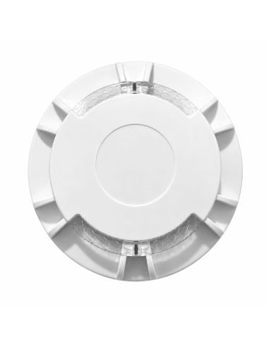 Detector de Humo 2 y 4 Hilos EN54-7 CE RoHS ABS, referencia HG-SDM4-2, detalle de conectores y puertos
