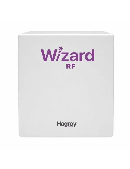 Modulo WiFi Hagroy Wizard 16 Usuarios App iHagroy, referencia HG-WIZARD, detalle de conectores y puertos