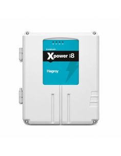 Electrificador XPower i8 1500m Cerco y Alarma en Uno, referencia HG-XPOWERI8-220, vista en ángulo