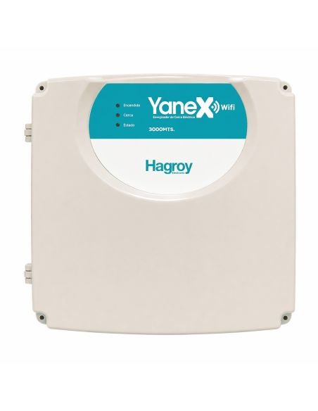 Electrificador Cerco Eléctrico Yanex 1600m, referencia HG-YANEX1600, vista frontal