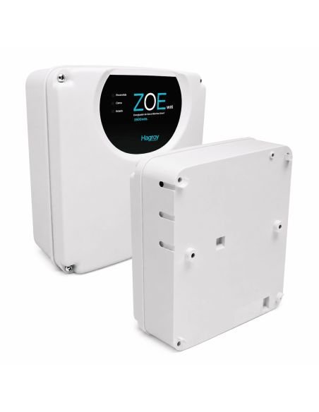 Electrificador Cerco WiFi Zoe 3500m 32 Sensores App, referencia HG-ZOE-WIFI, vista frontal
