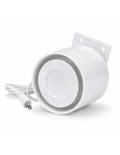 Mini Sirena Alarma 5V a 12V Compacta Alta Potencia, referencia MINI5-12V, vista frontal
