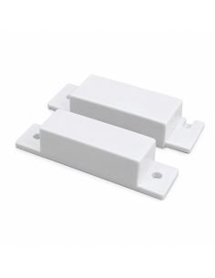 Contacto Magnético Cableado Puerta Madera Blanco NC, referencia MS31, vista frontal 2