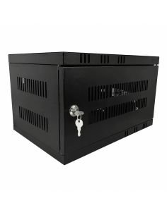 Gabinete Mural 5RU Fondo 51cm 52x51x29.5, referencia 5RU-FONDO-51, vista en ángulo