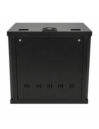Gabinete de Piso Metalico 60x60x60 CCTV y Redes, referencia GABINETE-DE-60, detalle de conectores y puertos