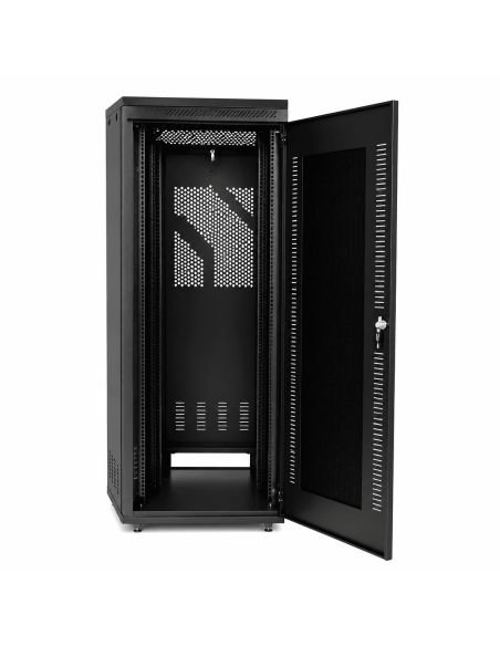 Gabinete de Piso Metalico 180x60x60 CCTV y Redes, referencia GABINETE-DE-180, vista en ángulo