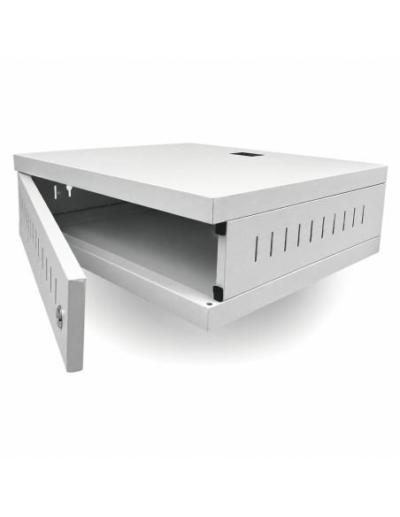 Gabinete Metalico Grande para DVR 52x40x16.5 cm, referencia GABINETE-L, vista frontal