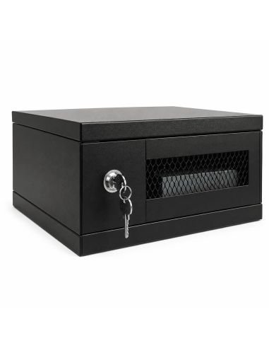 Gabinete Metalico Extra Grande DVR 52x51x16.5 cm, referencia GABINETE-XL, vista frontal