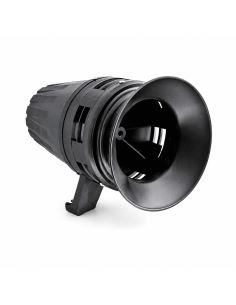 Sirena Industrial 110V 125dB 7000 RPM Alto Riesgo, referencia SRN110V, vista frontal