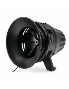 Sirena Industrial 110V 125dB 7000 RPM Alto Riesgo, referencia SRN110V, vista frontal 2
