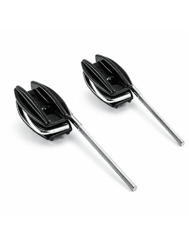 Aislador Tensor Tipo Pera con Varilla 14cm 2 Tuercas, referencia TENSOR-PERA, vista en ángulo