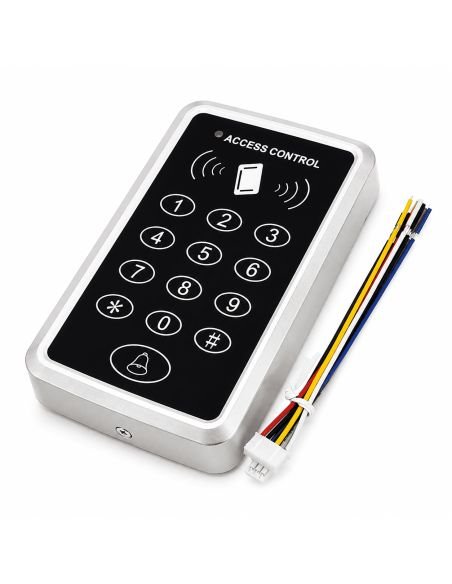 Teclado Control de Acceso IDK1 Clave y Tarjeta RFID, referencia 01-01219, vista frontal