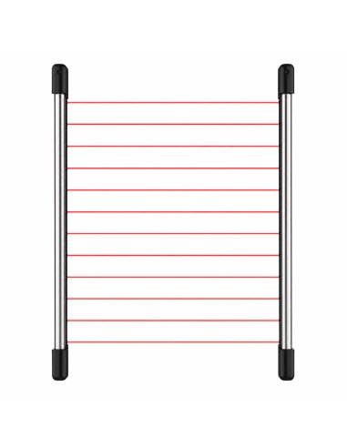 Barrera Infrarroja 4 Haces 100m 0,76m IP65 Tamper, referencia GVBI100764, vista frontal