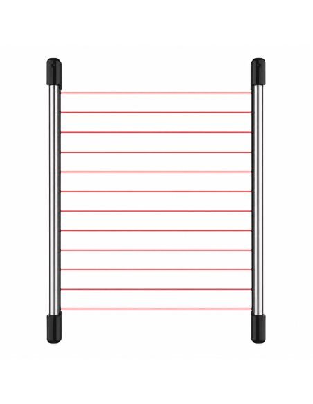 Barrera Infrarroja 4 Haces 100m 0,76m IP65 Tamper, referencia GVBI100764, vista frontal