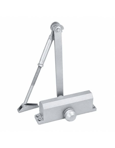 Cierrapuertas Hidraulico SAT BCP65 Aluminio 65 Kg, referencia SAT-BCP65, vista frontal
