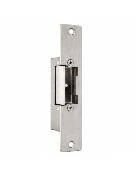 Cantonera de Puerta Cableada SAT CT01 Metálica 12V, referencia SAT-CT01, vista en ángulo