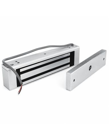 Electroiman 350 Lbs SAT EL350S 12V NC Sin Base, referencia SAT-EL350S, detalle de conectores y puertos