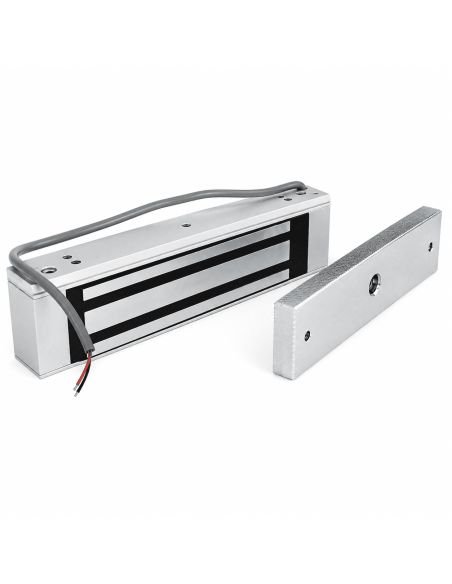 Electroiman 350 Lbs SAT EL350S 12V NC Sin Base, referencia SAT-EL350S, detalle de conectores y puertos